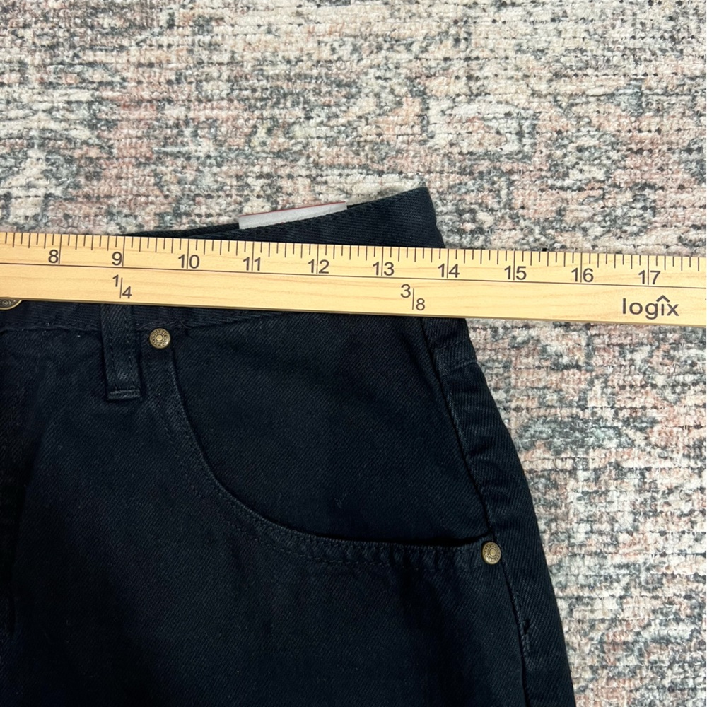 Vintage 90s Unionbay Black High Rise Baggy Jeans Women’s Size 11 NWT Y2K - Picture 13 of 15